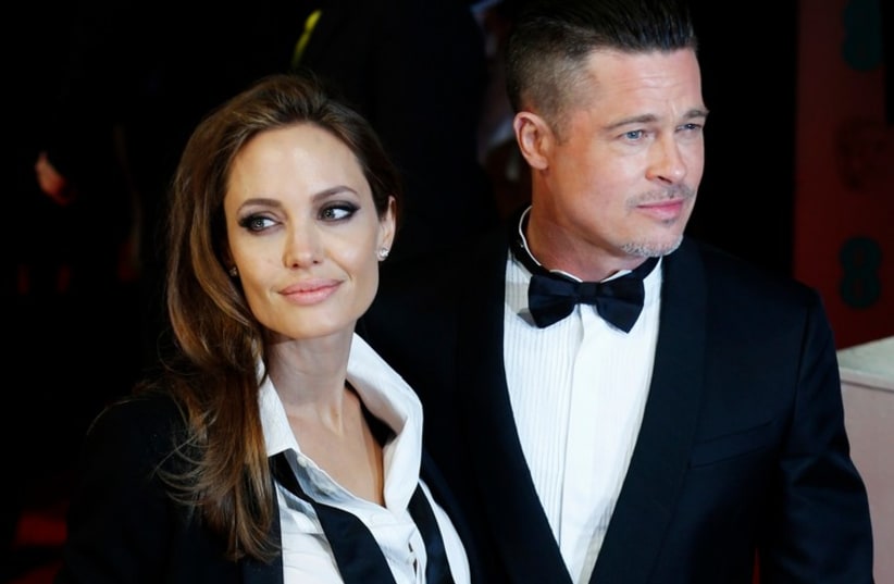 Angelina Jolie and Brad Pitt (photo credit: REUTERS)