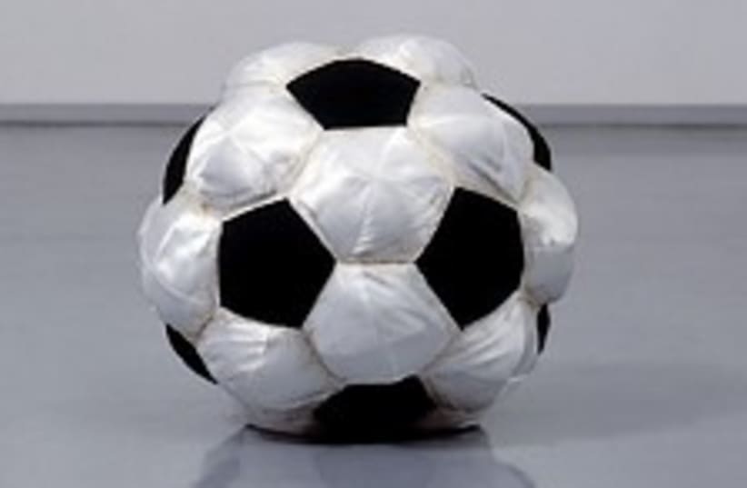 kippa as soccer ball (photo credit: Courtesy)