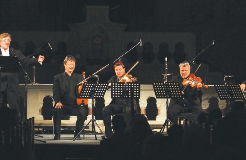 Opening concert of the Days of Jewish Culture Festival in Berlin (photo credit: MAYA SHWAYDER)
