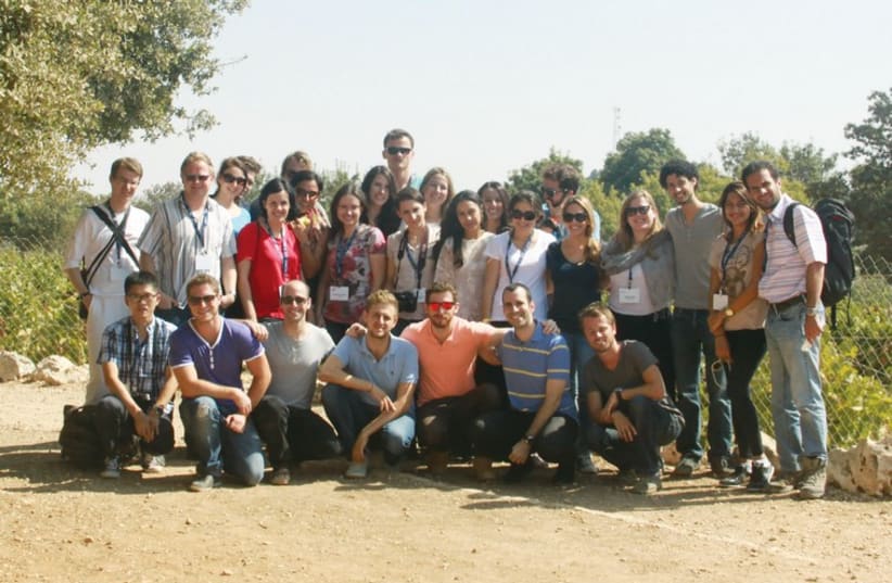 Young professionals and students from around the world participate in a one week seminar organized by IDC Herzliya to explore the challenges of reporting on the Israeli-Palestinian conflict. (photo credit: MICS,IDC)