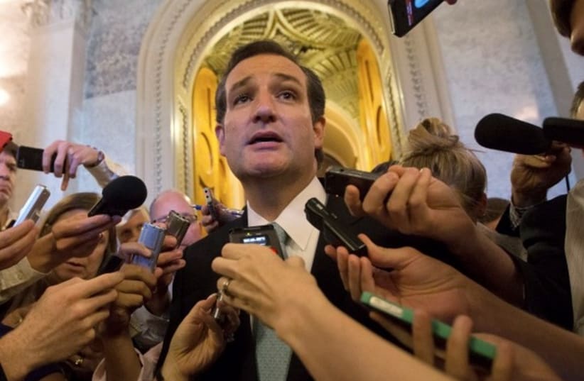 Texas Sen. Ted Cruz (photo credit: REUTERS)
