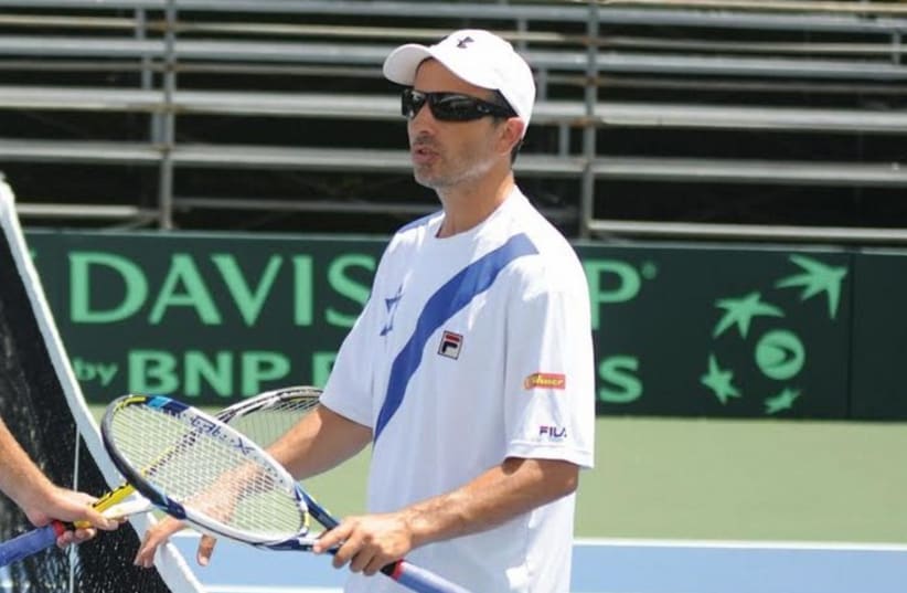 Israel's captain in the Davis Cup tournament, Eyal Ran. (photo credit: ISRAEL TENNIS ASSOCIATION)