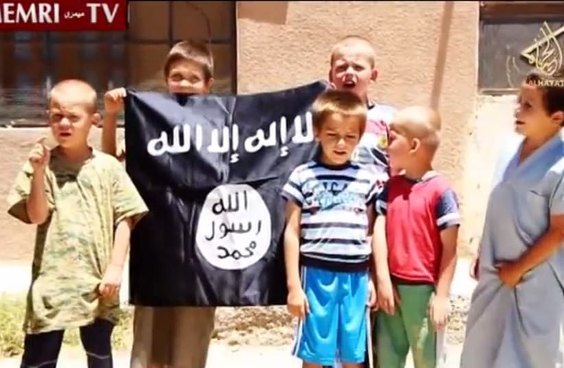 ISIS Footage Shows Bosnian Children in Syria (photo credit: MEMRI)