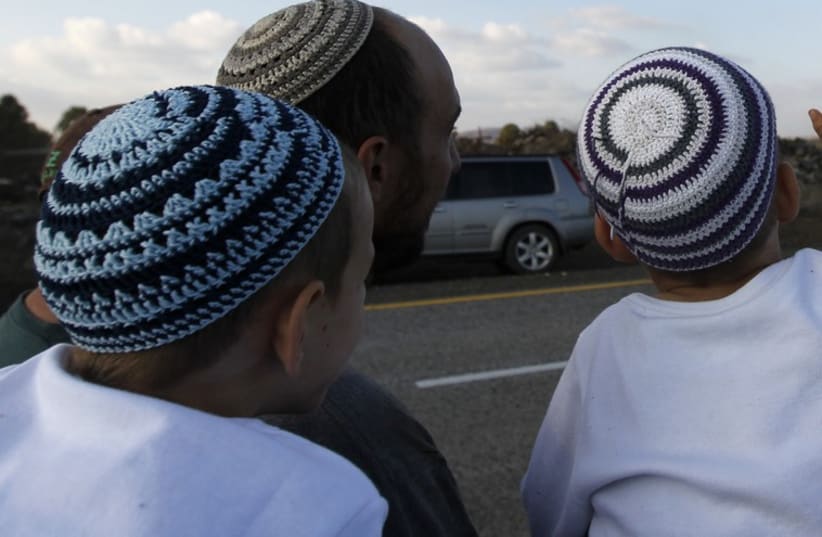 Jewish boys [file] (photo credit: REUTERS)