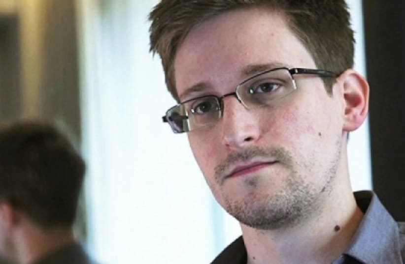 Former NSA analyst Edward Snowden (photo credit: REUTERS)