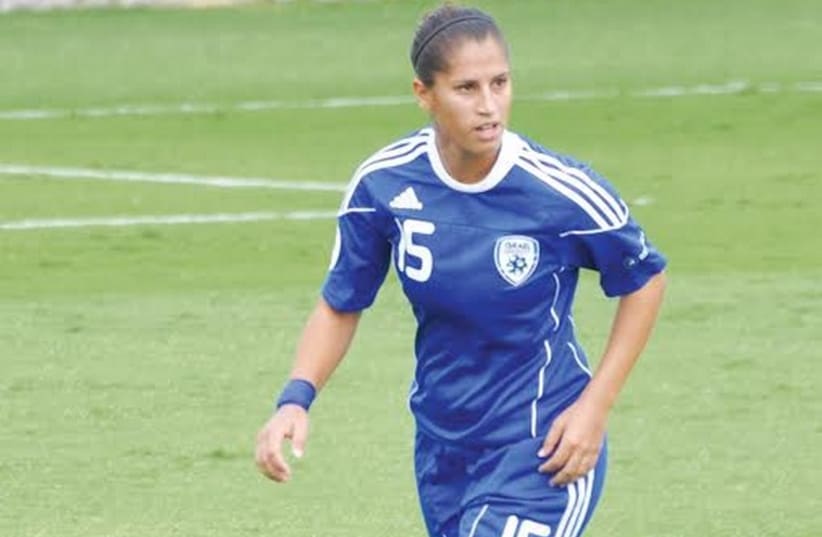 Israeli women’s soccer player Oshray Eni (photo credit: DANIEL ENI)