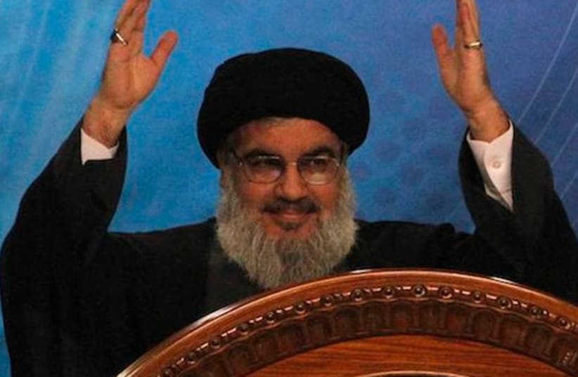 Hezbollah Secretary-General Hassan Nasrallah (photo credit: REUTERS)