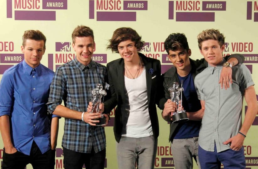 British boy band One Direction (photo credit: REUTERS)