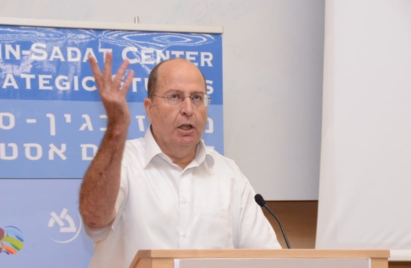 Defense Minister Moshe Ya'alon (photo credit: MESHULAM LEVY, BESA CENTER)