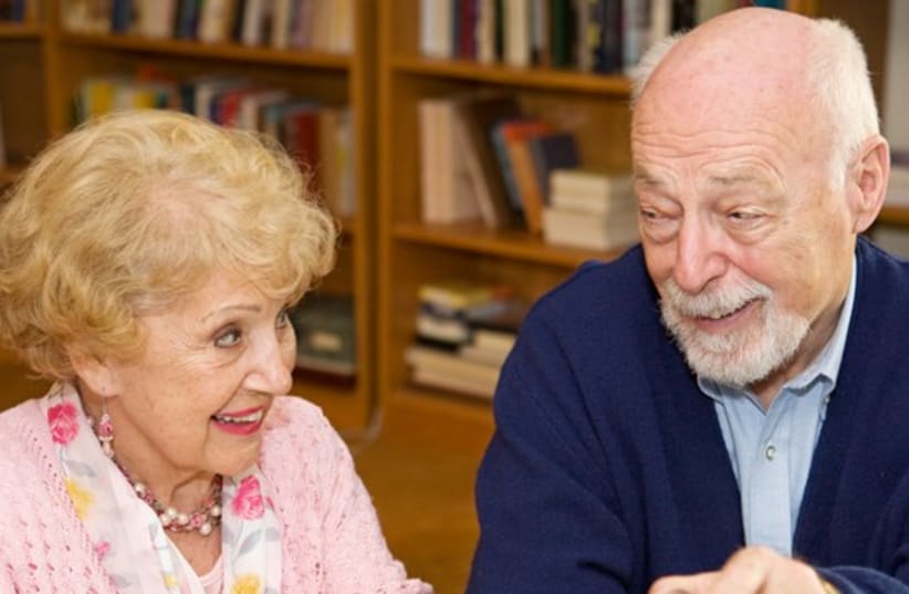 Elderly couple (illustrative) (photo credit: INGIMAGE)