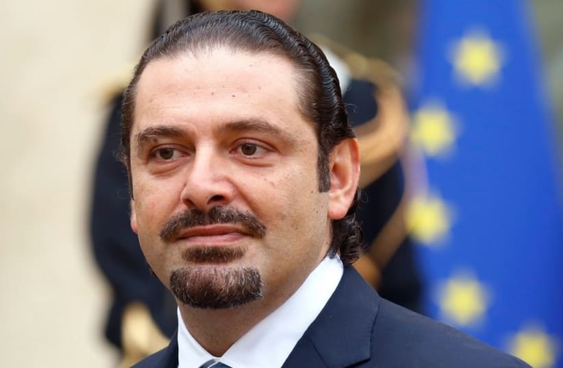 Former Lebanese prime minister Saad Hariri  (photo credit: REUTERS)
