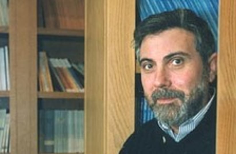 paul krugman 224 88 (photo credit: Courtesy: Princeton University's Office of Communi)