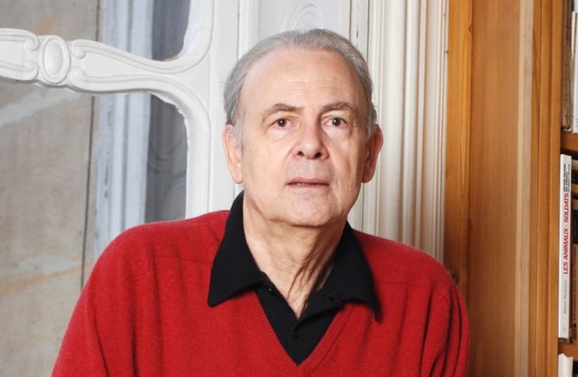 Winner of 2014 Nobel Literature Prize, French writer Patrick Modiano  (photo credit: REUTERS)