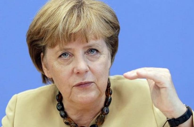 German Chancellor Angela Merkel (photo credit: REUTERS)