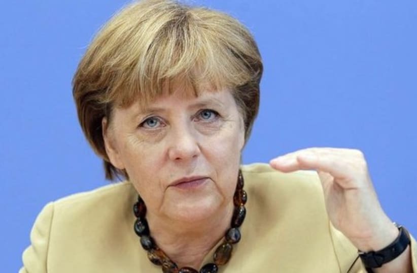 German Chancellor Angela Merkel (photo credit: REUTERS)