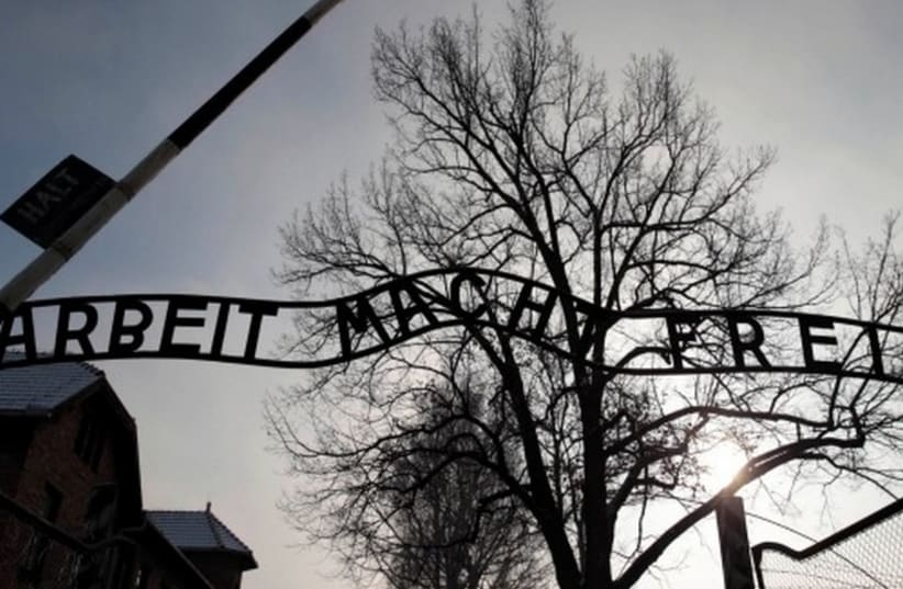 The entrance to the Auschwitz death camp (photo credit: REUTERS)