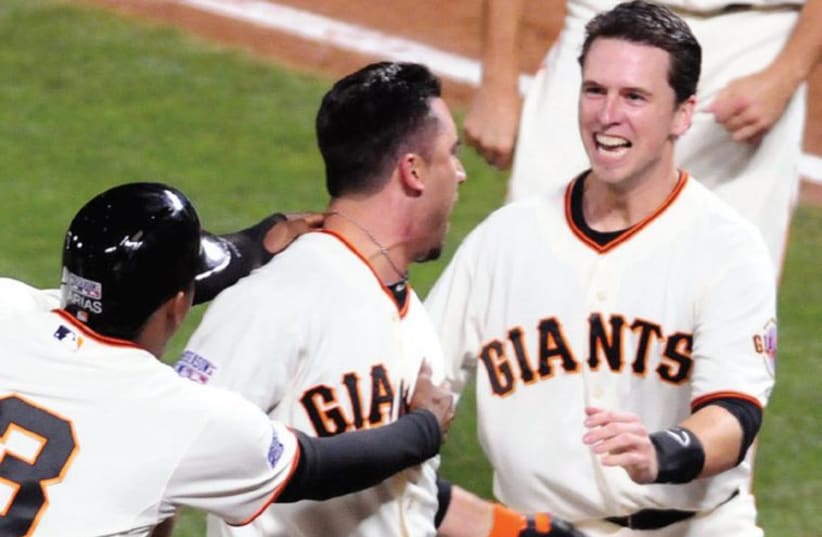 The San Francisco Giants (photo credit: REUTERS)