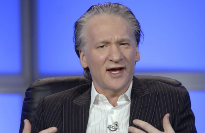 US television personality Bill Maher (photo credit: REUTERS)
