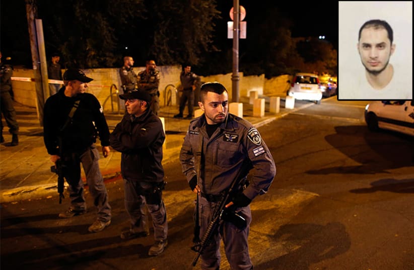 Abu Tor shooting of Glick's suscpect (photo credit: SHIN BET,REUTERS)