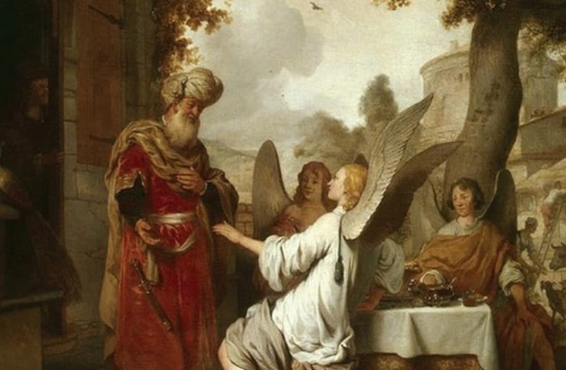 Abraham visited by angels  (photo credit: JPOST ARCHIVE)