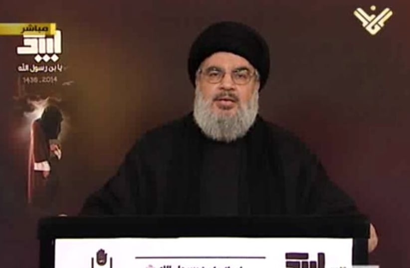 Hezbollah leader Hassan Nasrallah (photo credit: ALMANAR)