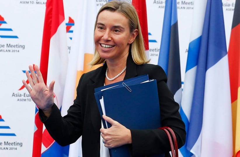 EU’s new foreign policy chief Federica Mogherini  (photo credit: REUTERS)