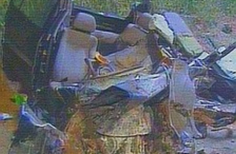 Car accident generic 224.88 (photo credit: Channel 2)