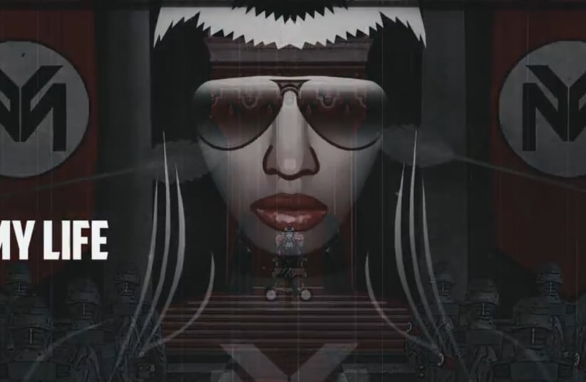 Niki Minaj music video screenshot. (photo credit: screenshot)