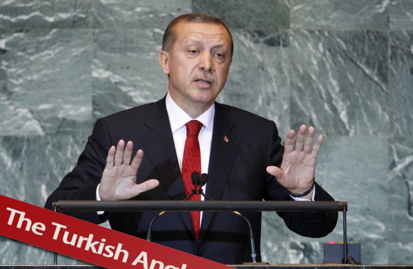 Turkey President Recep Tayyip erdogan. (photo credit: REUTERS,JPOST STAFF)