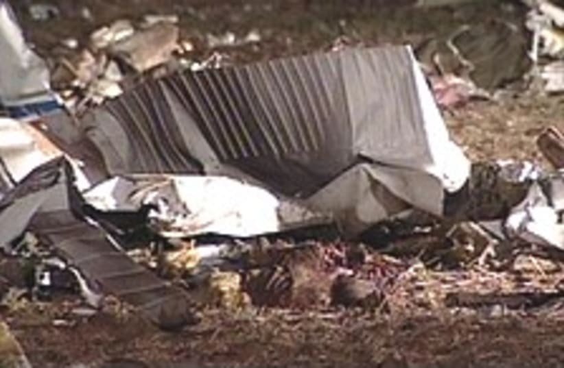 plane crash 224 (photo credit: Channel 1)