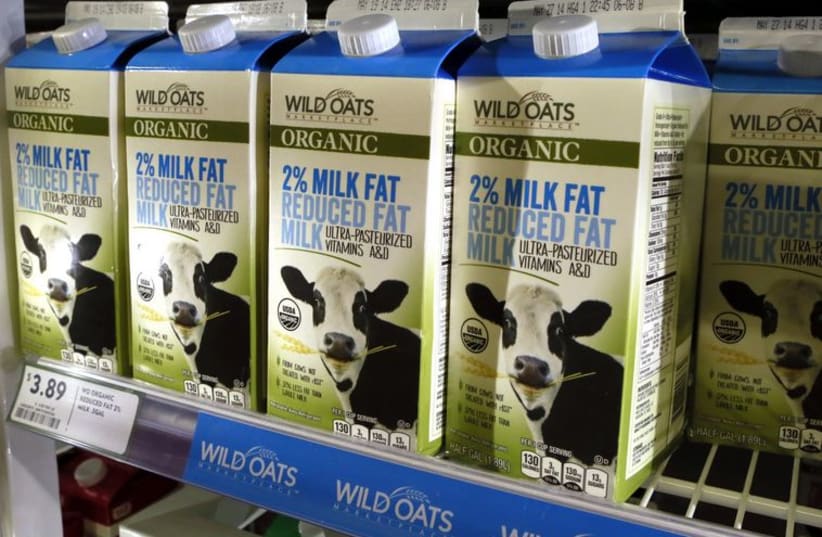 Cartons of milk (photo credit: REUTERS)