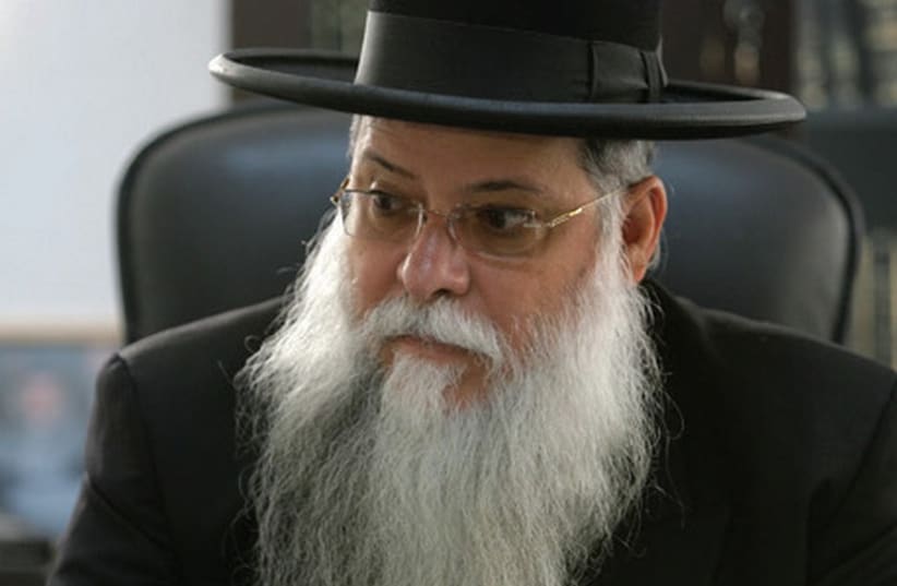 Rabbi Mordechai Malka, Elad’s sephardi municipal chief rabbi (photo credit: ORHAMELECH.ORG)