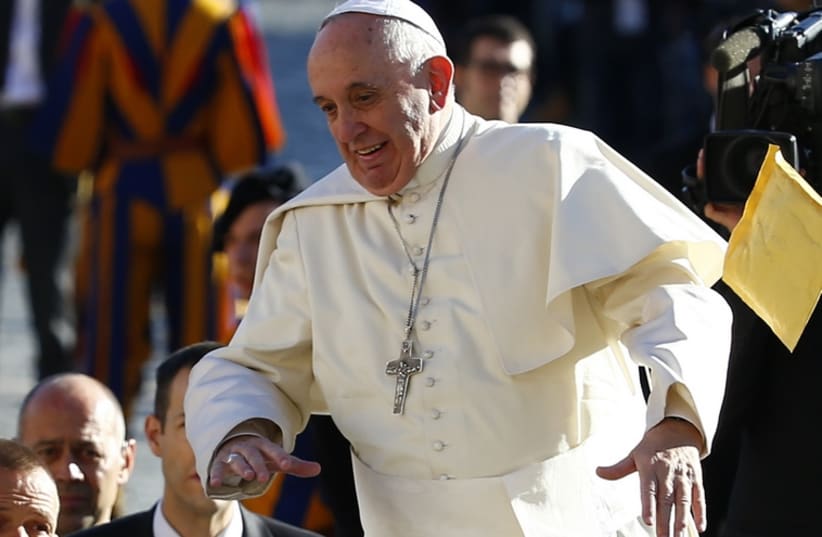 Pope Francis (photo credit: REUTERS)