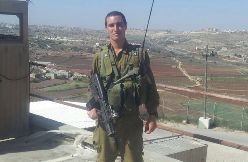 Lone Soldier Raymond Chalki (photo credit: IDF)