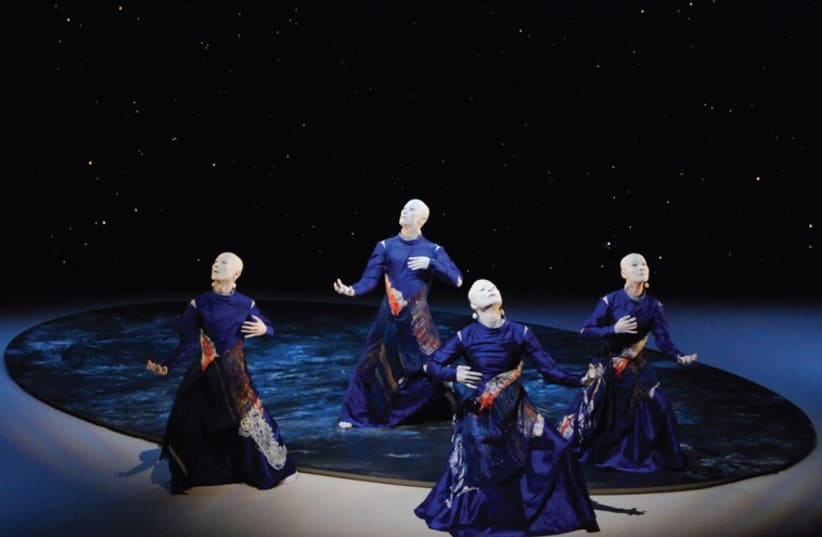 The Japanese dance troupe Sankai Juku will perform in Tel Aviv (photo credit: PR)
