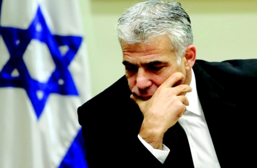 Alternate Prime Minister Yair Lapid (photo credit: MARC ISRAEL SELLEM/THE JERUSALEM POST)
