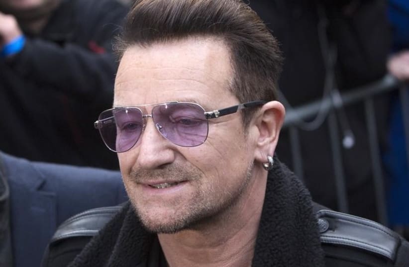 U2 lead singer Bono (photo credit: REUTERS)