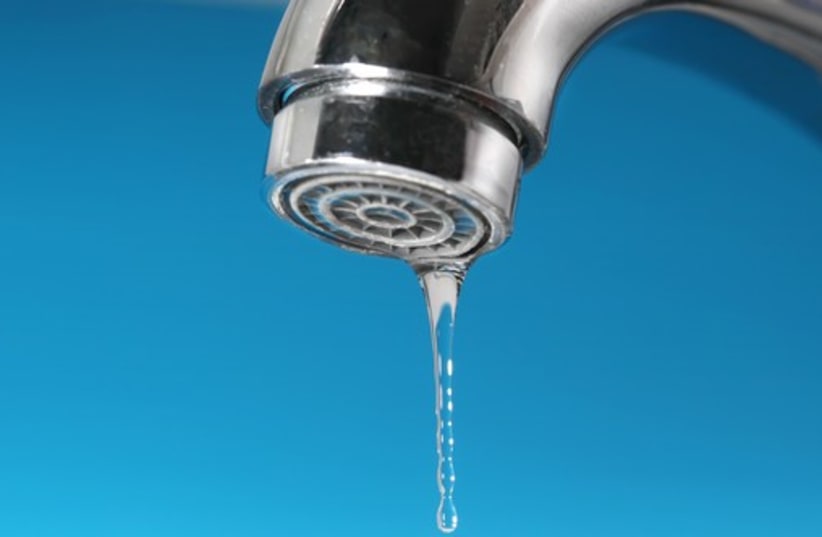 Water dripping from a tap (photo credit: ING IMAGE/ASAP)