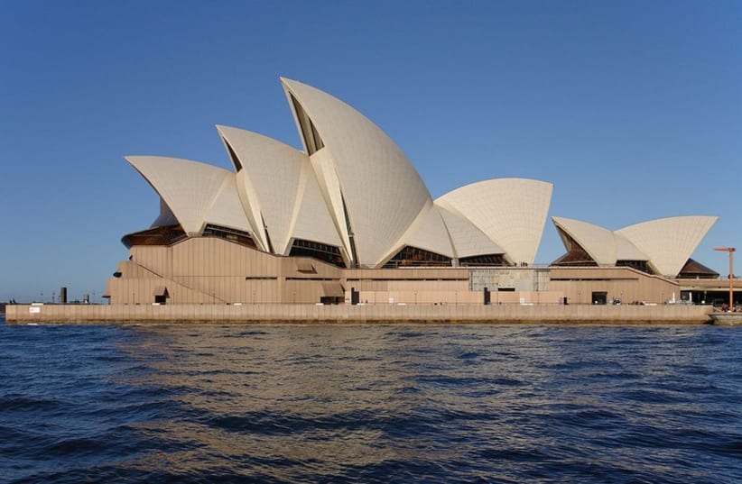 A view of the Sydney Opera House (photo credit: Wikimedia Commons)