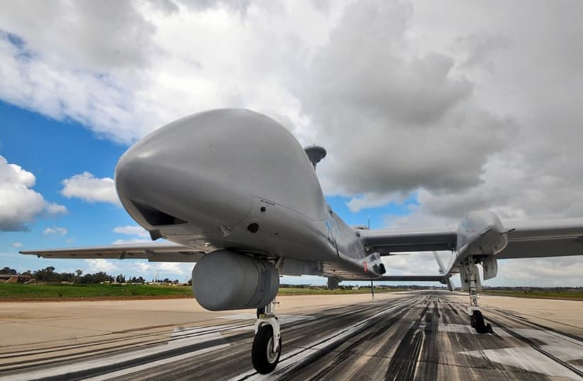 Israel Air Force unmanned aerial vehicle (photo credit: ISRAEL AIR FORCE MAGAZINE)