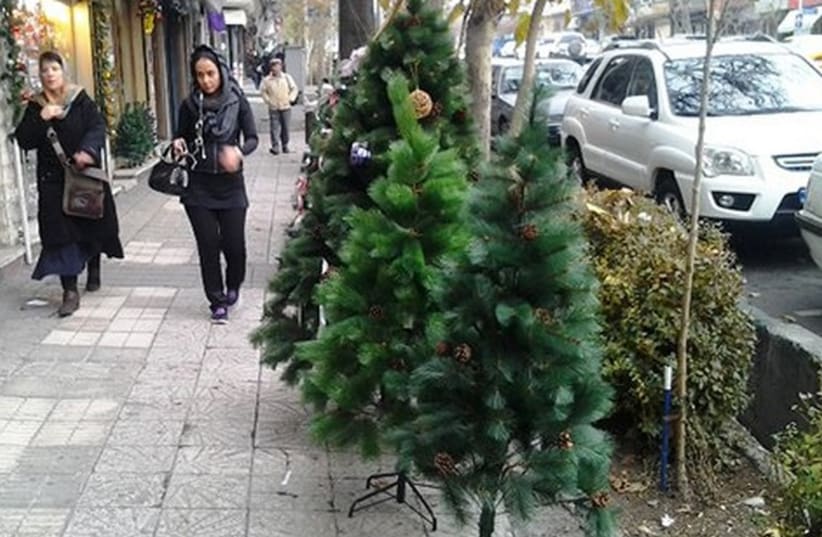 Christmas in Iran (photo credit: IRANIAN MEDIA)