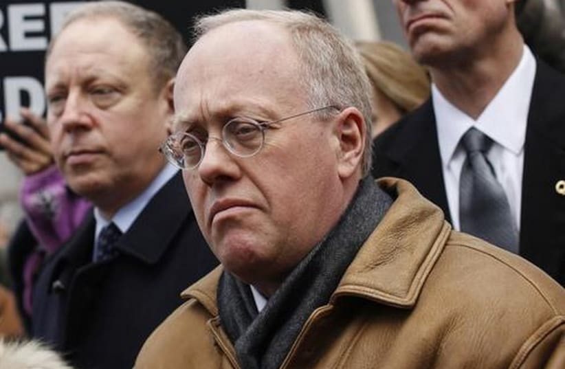 Former New York Times reporter Chris Hedges (photo credit: REUTERS)