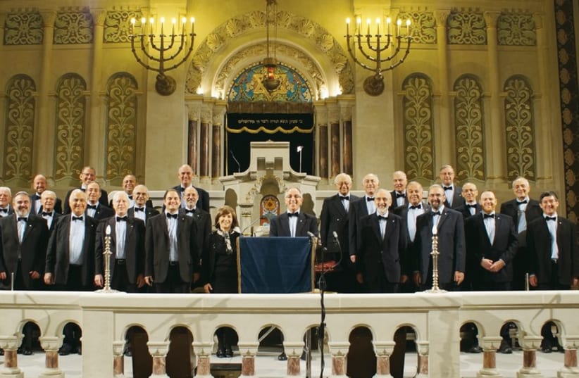 The Ramatayim Men’s Choir of Jerusalem. (photo credit: JURGEN ALBRECHT)