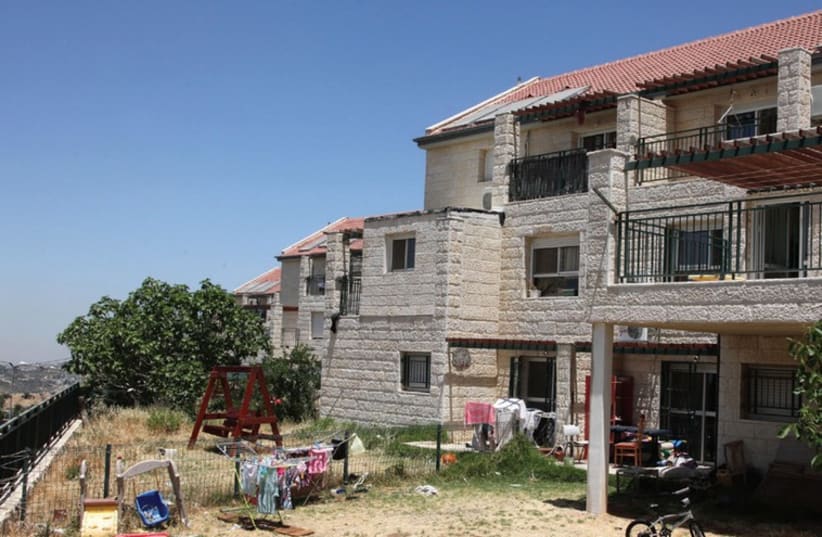Homes in the Beit El settlement, West Bank  (photo credit: MARC ISRAEL SELLEM)