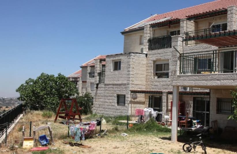 Homes in the Beit El settlement, West Bank  (photo credit: MARC ISRAEL SELLEM)