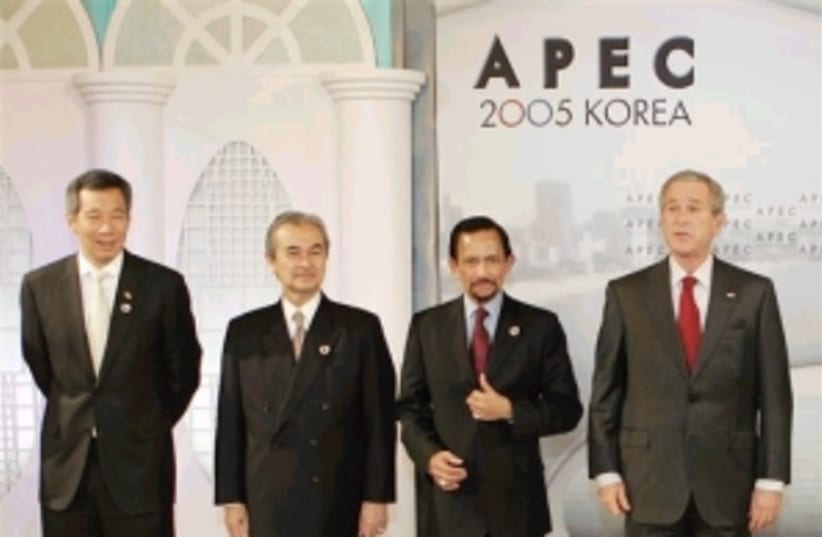 APEC leaders 298 AP (photo credit: )