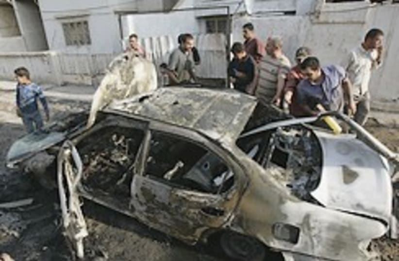 iraq car bomb 248.88 (photo credit: AP)