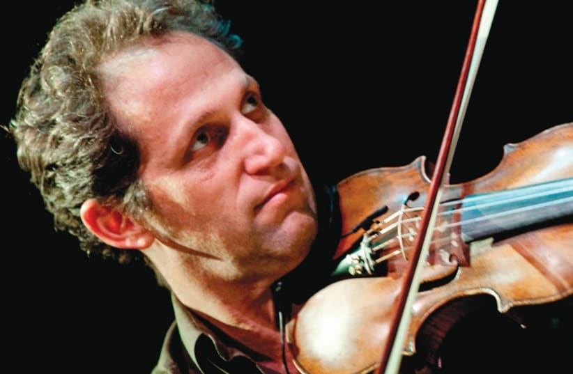 Fiddler Daniel Hoffman (photo credit: PETER SAMUELS)