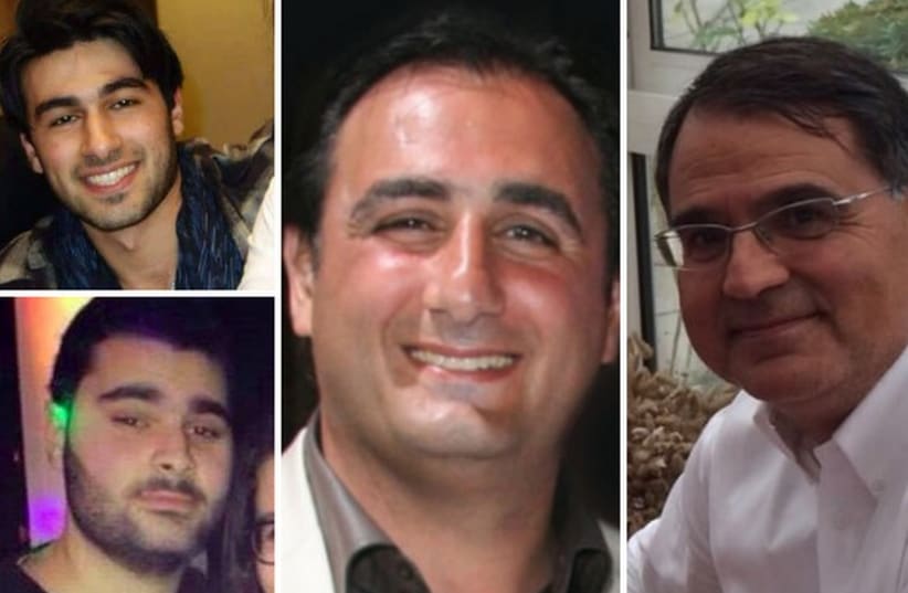 Victims of Paris kosher market attack (clockwise from top left), Yoav Hattab, Philippe Braham, François-Michel Saada, Yohan Cohen (photo credit: FACEBOOK,JTA)