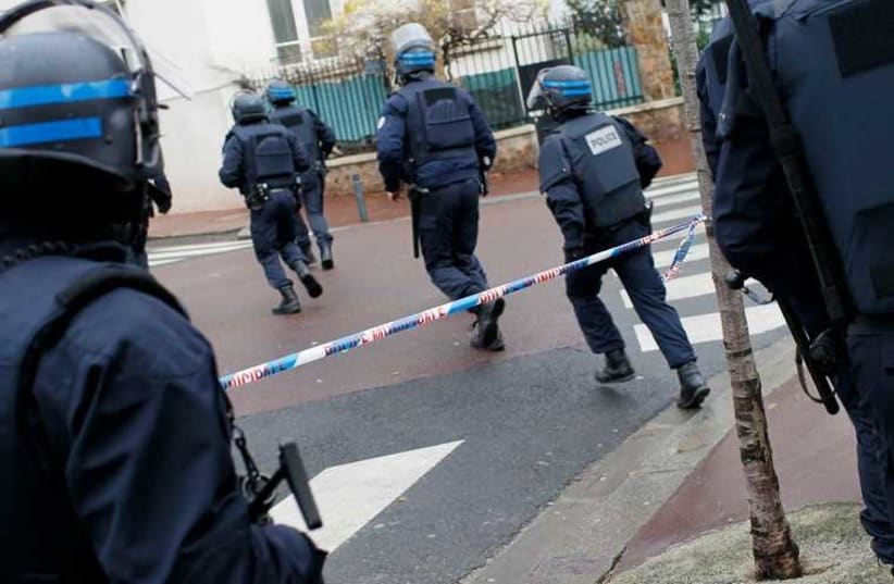 French intervention police (photo credit: REUTERS)